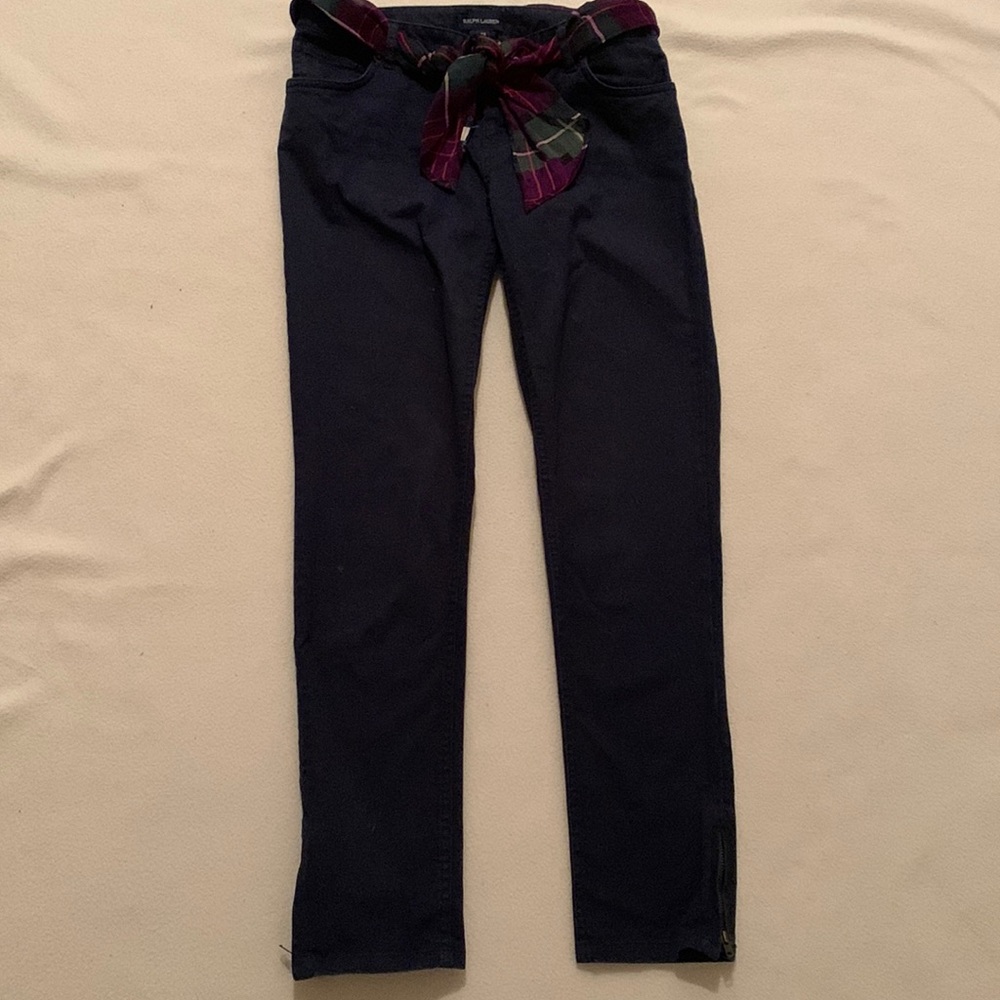 “Game Of Polo Anyone”. Ralph Lauren pants